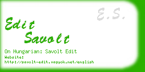 edit savolt business card